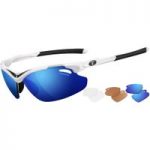 Tifosi Tyrant 2.0 Sunglasses with Clarion Lenses White/Black