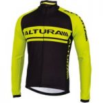 Altura Team LS Cycling Jersey Black/Green