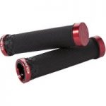 Cube Fritzz Lock-On Grips Black/Red