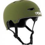 TSG Evolution Solid Colour BMX Helmet Flat Olive