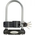 Master Lock Street Fortum Gold Sold Secure D Lock 280x110mm Silver