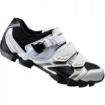 Shimano WM63 Womens SPD MTB Shoes White/Black