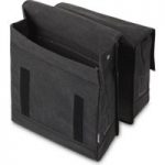 Basil Urban Fold Double Bag Charcoal/Black