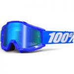 100 Percent Accuri Mirrored Lens Goggles Reflex Blue