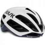 Kask Protone Road Bike Helmet White/Dark Blue