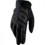 100 Percent Brisker Gloves Black