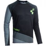 Cube Action Essential LS Jersey Black/Grey/Green