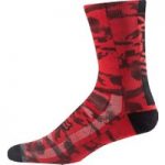 Fox Creo 8 inch Trail Socks Flame Red