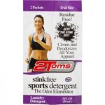 2Toms Stink Free Detergent 2x59ml Trial Size Packets