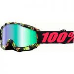 100 Percent Accuri Mirror Goggles Green Lens