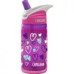 Camelbak Eddy Kids Insulated Bottle 400ml Pink Hearts