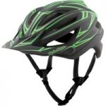 Troy Lee Designs A2 Mips Helmet Pinstripe Black/Green