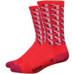 Defeet Aireator 6 inch Framework Socks Red