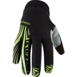 Madison Flux Gloves Black/Krypton Lime