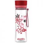 Aladdin Aveo Clear Tritan Water Bottle 600ml Red