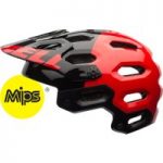 Bell Super 2 MIPS MTB Helmet Black/Red