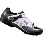 Shimano M163 SPD MTB Shoes White