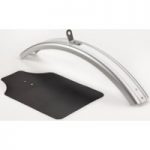 Brompton Front Mudguard Blade with Flap Silver