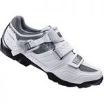 Shimano WM64 SPD Womens Shoes White/Black