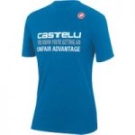 Castelli Advantage SS Tee Blue