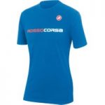 Castelli Rosso Corsa SS Tee Blue