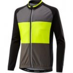 Madison Sportive Youth LS Thermal Jersey Black/Yellow