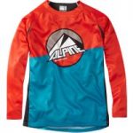 Madison Alpine Youth LS Jersey Red