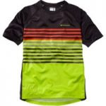 Madison Zenith Youth SS Jersey Black/Krypton Lime