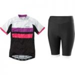 Madison Sportive Womens Jersey/Short Starter Pack White/Pink