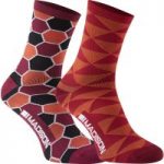 Madison Sportive Race Womens Twin Pack Socks Red