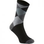 Madison Isoler Merino Deep Winter Socks Black/Argyle – Large
