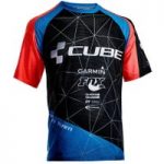 Cube Action Team SS Jersey Black/Blue/Red