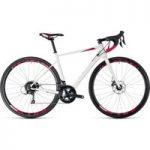 Cube Axial Pro Womens Road Bike 2018 White/Berry
