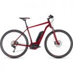 Cube Cross Hybrid Pro 400 Electric Bike 2018 Red