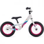 Cube Cubie 120 Girls Balance Bike 2018 White/Pink