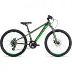 Cube Kid 240 Disc Kids Bike 2018 Grey/Green