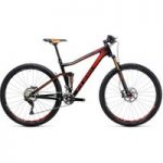 Cube Stereo 140 C:62 Race 27.5 Mountain Bike 2017 Carbon/Flash Orange