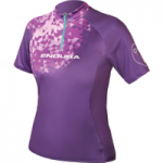 Endura Singletrack II SS Womens Jersey Purple