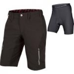 Endura Singletrack III Baggy Short with Liner Black