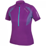 Endura Xtract SS Womens Jersey Purple