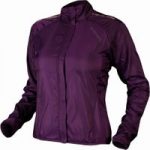 Endura Pakajak Womens Windproof Jacket Purple