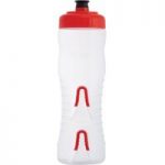 Fabric Cageless Bottle 750ml Clear/Red