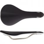 Scoop Flat Race Saddle Black/White