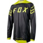 Fox Flexair Moth LS Jersey Black/Yellow
