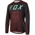 Fox Indicator Moth LS Jersey Burgundy