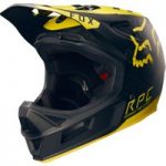 Fox Rampage Pro Carbon Moth Full Face Helmet Black/Yellow