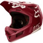 Fox Rampage Pro Carbon Moth Full Face Helmet Dark Red
