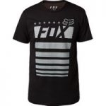 Fox Red White and True SS Tech Tee Black