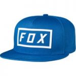 Fox Fumed Snapback Cap Blue