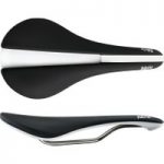 Fabric Line Shallow Race Saddle Black/White